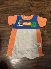 Vintage Baby Looney Tunes 18M Teammates 33 Bugs Bunny Daffy Romper Y2K picture