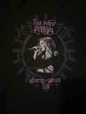 Rare Official Lisa Marie Presley Storm and Grace Live 2012 Tour T-Shirt Large picture