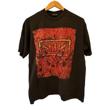 Vintage Nine Inch Nails Closer Tour 94-95 90s Band NIN Black Unisex T-shirt picture