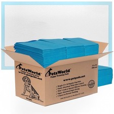 PetsWorld Puppy Pads 300 Count 23x36 Leak Proof Value Pack FREESHIP picture