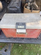 Vintage 1950’s MCM Poloron Thermaster Red Cooler Fiberglas Insulated Atomic Rare picture