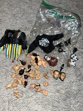 AEW JAZWARES FIGURE PARTS ACCESSORIES LOT sting cm punk jericho wwe elite mattel picture