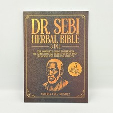 Dr Sebi Herbal Bible 3 in 1 Complete Healing Guide & Natural Remedies Book-US picture