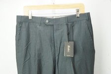 Corneliani Master Gray Linen Blend Mens Dress Pants Sz 50 EU BRAND NEW picture