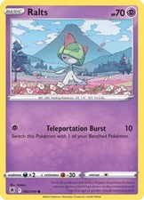 Ralts - 060/189 - Common (Near Mint) Astral Radiance - Psychic Pokémon picture