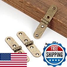 YCSJ 20Pcs Antique Brass Mini Hinges Jewelry Bird House Handmade Crafts picture
