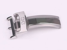 2026 GLASHUTTE - GENUINE STAINLESS STEEL DEPLOYMENT BUCKLE 18MM picture