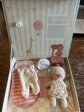 Maileg Baby Ginger Room Bunny Ginger Room Doll Playset w/ Doll + Accessories picture
