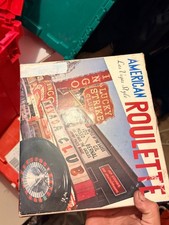 American Roulette Las Vegas Style Vintage Casino Board Game picture