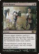 Grim Return 1x MtG 2014 m14 Core Edition SP/NM picture