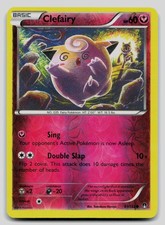Clefairy 81/122 Common BREAKpoint Pokemon Reverse Holo Lightly Played picture