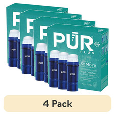 (4 pack) PUR PLUS Replacement Water Filters with Lead Reduction, 3 Pack..... picture