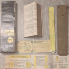 Vintage Pickett All Metal Slide Rule picture