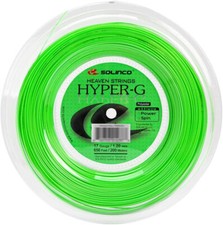Authentic Solinco Hyper-G Tennis String Reel 17 Gauge/1.20mm 656 feet 200 Metres picture