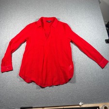 Liverpool Los Angeles Red Ginger Long Sleeve Button Down Shirt LM8101G8 Small picture