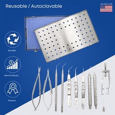 12 PCS Cataract Surgical Complete Kit Reusable Ophthalmic Instruments Kit German picture