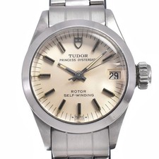 TUDOR Princess Oyster Date 7576/0 Silver Dial Automatic Ladies Watch J#150023 picture