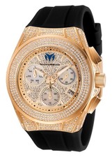 TechnoMarine TM-118109 Cruise Pave Rose Gold 45mm Swiss Mvmt and 781 Stones picture