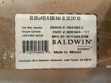 Baldwin EEDELxFEDSBE044 - Handlesets Door Hardware picture