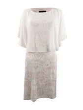 Connected Women's Lace Capelet Dress picture