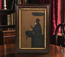 Antique Auguste Edouart Silhouette Rev Francis Close Cheltenham Dean Carlisle UK picture