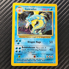 The Pokémon Company Gyarados Base Set Holo Rare 006/102 1999 100HP EN picture