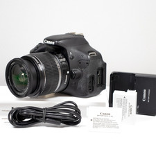 CANON Rebel T3i Digital SLR Camera w/18-55mm Lens Kit Bundle**TESTED & WORKS* picture