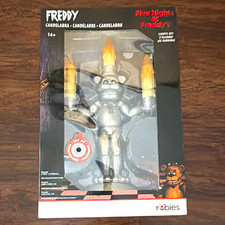 Five Nights At Freddy's 12” Freddy Fazbear Light Up Candelabra Prop New picture