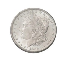 1885-O Morgan Silver Dollar in Choice Uncirculated Mint State Sixty Four picture