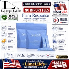 LimeLife Firm Response Collagen Powder Orange 60 Sticks 2 Pack NEW🚚From USA🚚 picture