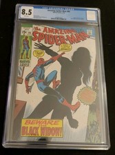 Amazing Spiderman #86 Cgc 8.5 White pages 1970 picture