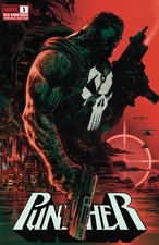 PUNISHER RED BAND #1 - PATRICK GLEASON VIRGIN VARIANT RATIO 1:25 EXCLUSIVE picture