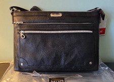 Vintage Relic By Fossil Black Evie Vegan Leather Crossbody Bag Wallet Pocket picture