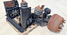 Hendrickson Steerable Lift Axle 13,500 Lb SCT13 Pusher Axle Good Used Budd Hubs picture