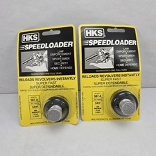 2 HKS 587A Revolver Speedloader .38 .357 7 Shot S&W 686 Taurus 617 817 827 66 picture