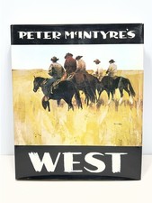 Peter McIntyres West Art Book Hardcover Dust Jacket & Original Publisher Box picture