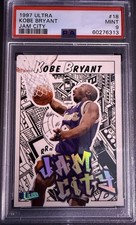 1997-98 Fleer Ultra Kobe Bryant Jam City Insert PSA 9 picture