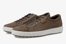 New Ecco Men's Soft 7 City Tie Lace Up Sneaker Shoes Lion Size US 12-12.5 EUR 46 picture