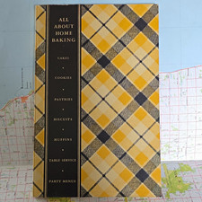 Vintage All About Home Baking  Cookbook in English  picture