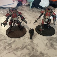 Warhammer 40k: Chaos Knights - War Dogs (2 Models, Plastic, Partial Magnetized) picture