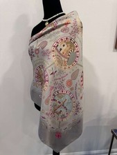 Hermès Carré 90 “Escales Méditerranéennes” Christine Henry 100% Silk Scarf picture