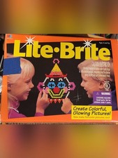 Vintage 1993 Milton Bradley Lite-Brite - With Extras picture