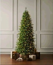 7.5 ft Pre-Lit Smart Slim Grand Dutchess Twinkling Balsam Fir LED Tree T26 picture