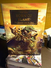 The Horus Heresy Born of Flame: The Hammer and the Anvil by Nick Kyme HC DJ picture