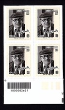 Italy 2025: Paolo Panelli - quartz with barcode, MNH** picture