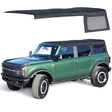 Sierra Offroad Soft Top Replacement 2021 - 2026 Ford Bronco 4DR - Black, Canvas picture
