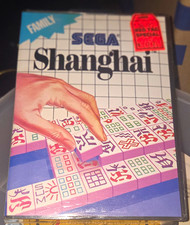Vintage SEGA Shanghai for S. Master Sys. Puzzle Game Cartridge Factory Sealed picture