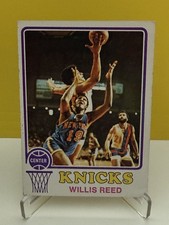 1973-74 Topps - Willis Reed #105 New York Knicks VG-EX picture