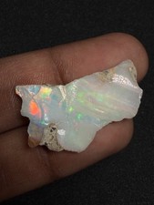 Natural Ethiopian Opal Rough Natural Ethiopian Opal Rough Gemstone 18X30MM Jwels picture