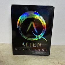 Alien Quadrilogy (DVD, 2003, 9-Disc Set) Alien Aliens Alien3 Alien Resurrection picture